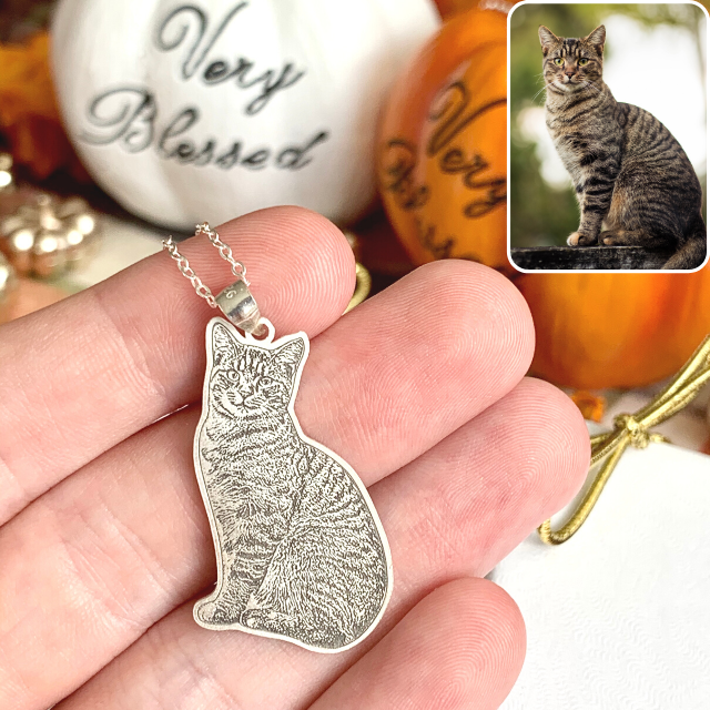 Pet photo gifts necklace hotsell